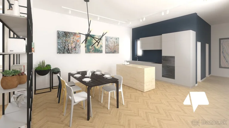 Prenájom veľkorysý 2 izbový byt Nitra, centrum