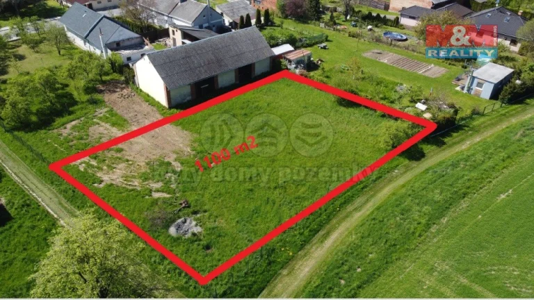 Prodej pozemku k bydlení, 1100 m², Holasovice - Loděnice