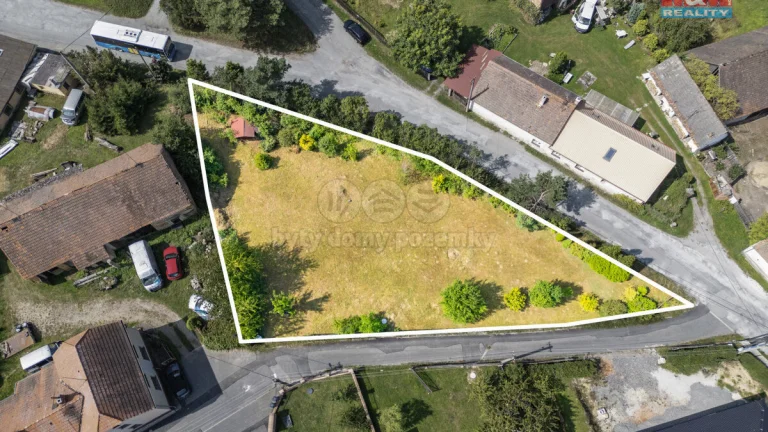 Prodej pozemku k bydlení, 1217 m², Koryta