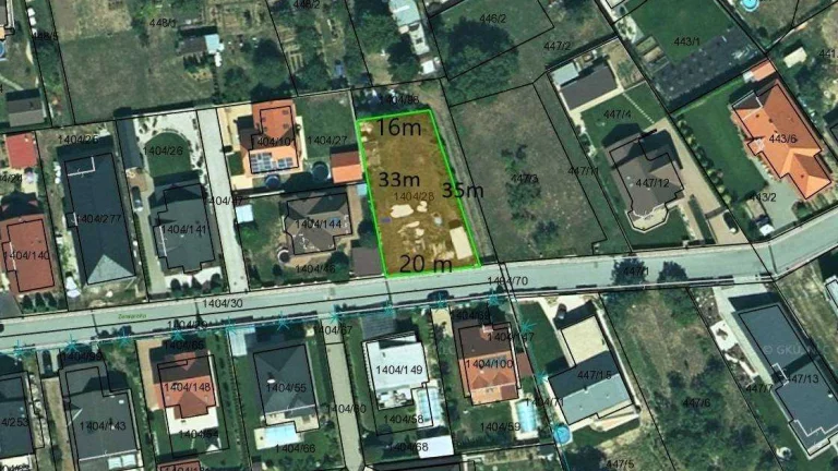 STAVEBNÝ POZEMOK, KOŠICE - BARCA, 600 m2