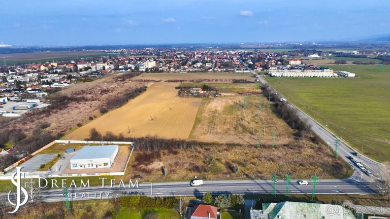 18 500m2 pozemok pre výstavbu rodinných domov, Leopoldov