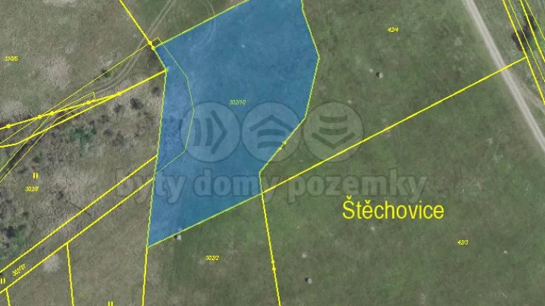 Prodej pole, 1801 m², Štěchovice