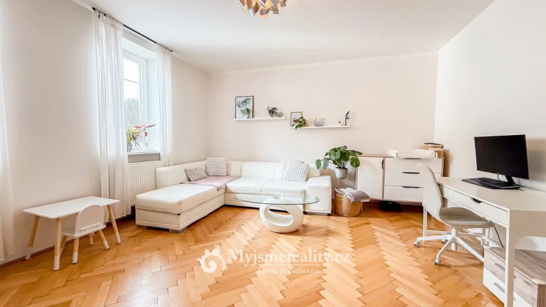 Pronájem cihlový byt s terasou 2+1, 60 m2 - ul. Loucká - Zno