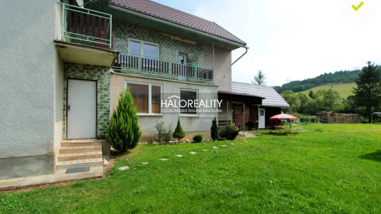 HALO reality - Predaj, rodinný dom Závadka nad Hronom - EXKL