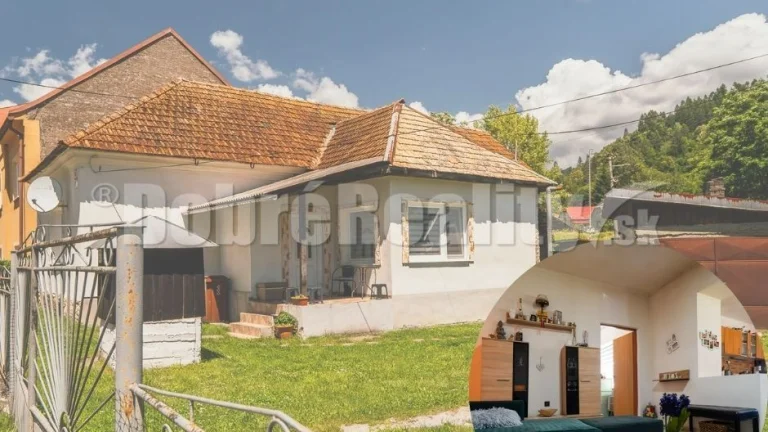 PREDAJ: Suchý 3 izbový rodinný dom /chalupa/ s garážou, letn