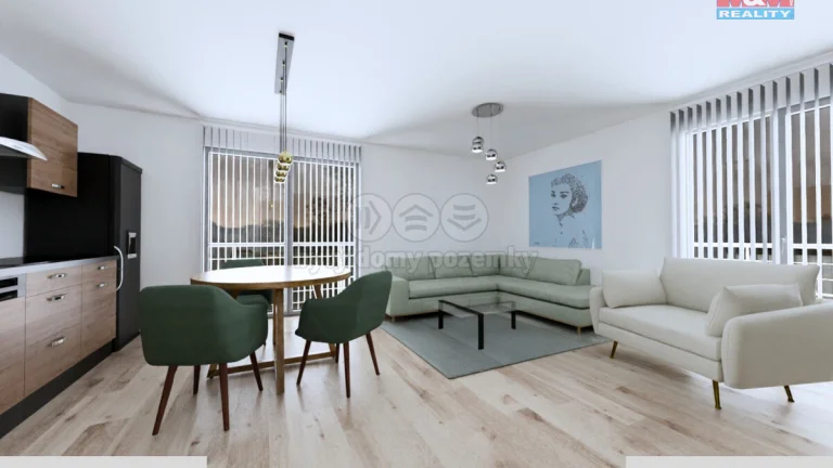 Prodej bytu 3+kk, 72.8 m², Žleby