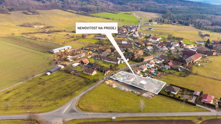 Prodej rodinného domu s prodejnou v Křivicích