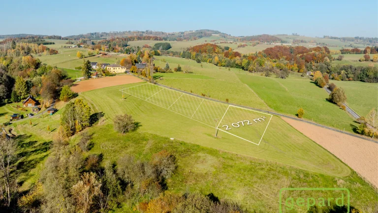 Prodej stavebního pozemku, 2072 m2, Úhlejov, okres Jičín