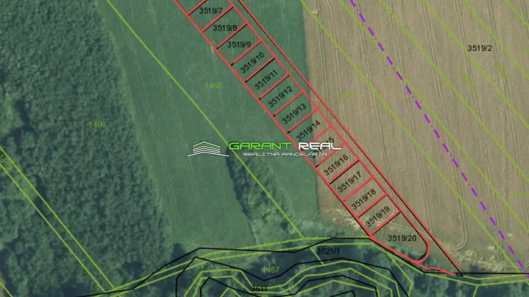Predaj záhradky 260 m2 - 430 m2, Prešov, Solivar