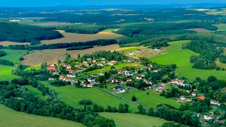 Zasíťované stavební pozemky Pařezov u Domažlic