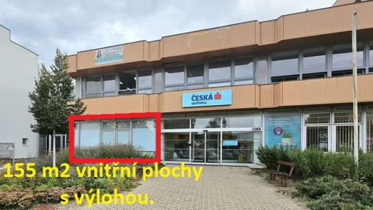 Pronájem, obchodní prostory 155 m², Chrudim