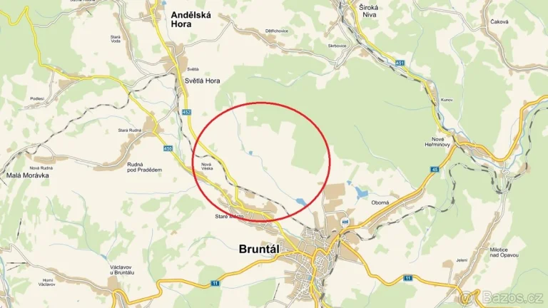 Pozemky p.č. 1942 atd. v k.ú. Staré Město u Bruntálu,