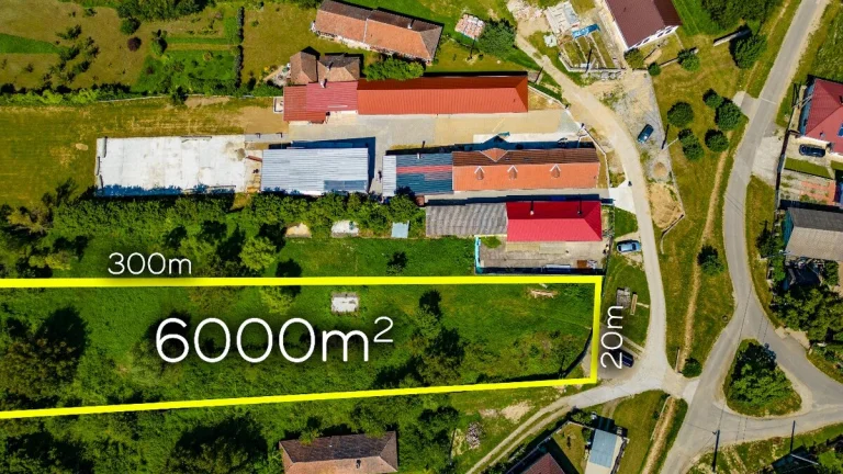 Pozemok až 6000m2 len 20 min od mesta Košice