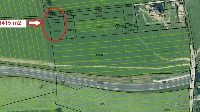 TOP investičný pozemok o rozlohe 1415 m2