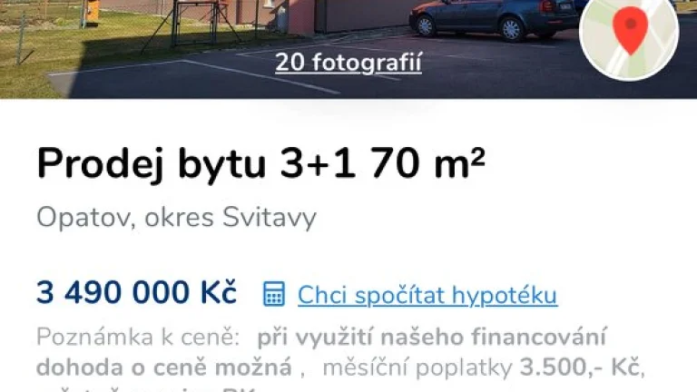 Byt 3+1 70m2