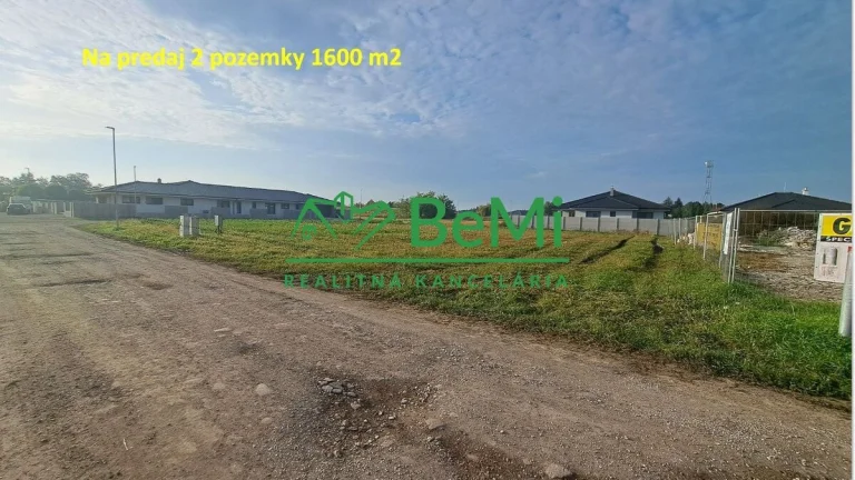Stavebný pozemok - 1600m2, Andovce ID 006-14-EVBA