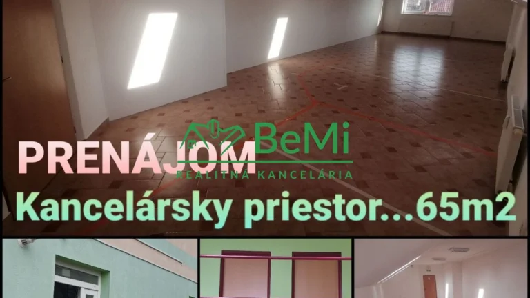 Prenájom... KANCELÁRSKY PRIESTOR ... Nitra... Novozámocká ul