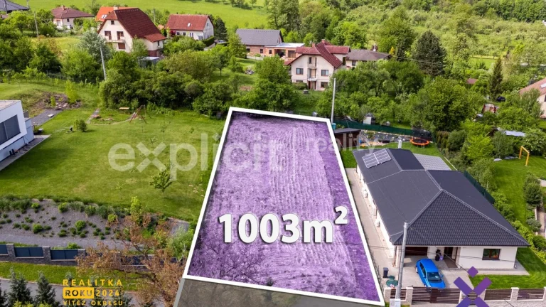 Prodej pozemku pro bydlení, 1 003 m2 - Březnice, ev.č. 02216
