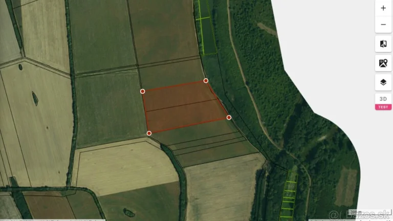 Orná pôda 6,3 ha v celku, pri Čiernej nad Tisou