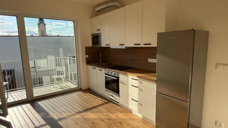 Moderní byt 1+kk o výměře 31,3 m² s balkonem 4,5 m2
