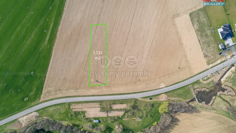 Prodej pozemku k bydlení, 1721 m², Šumvald