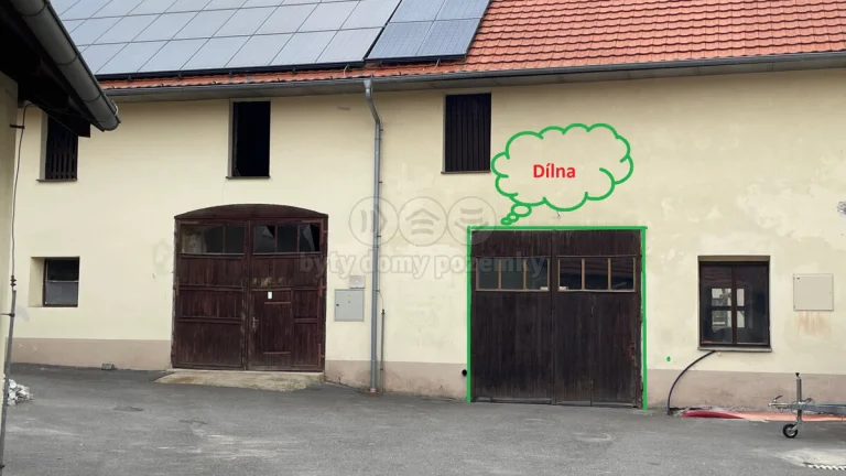 Pronájem garáže/haly, 89 m², Horažďovice, ul. Husovo náměstí