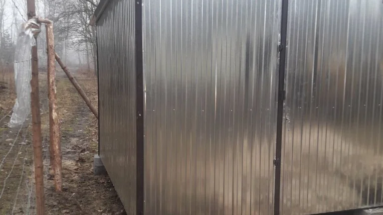 PLECHOVÁ GARÁŽ 2. JAKOSTI 3 x5m - Akční cena