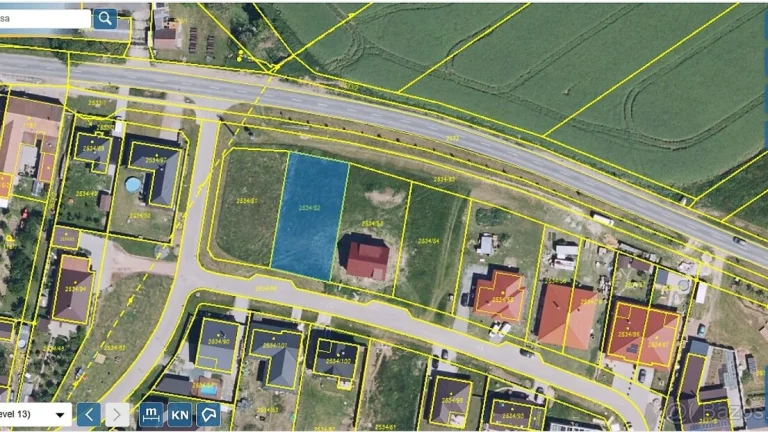 Stavební pozemek o výměře 781m2, v obci Milovice u Mikulova