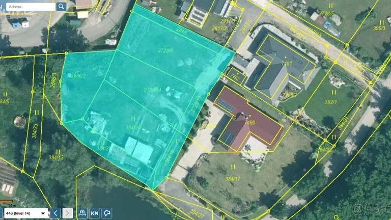 Prodej stavebního pozemku 2950 m²