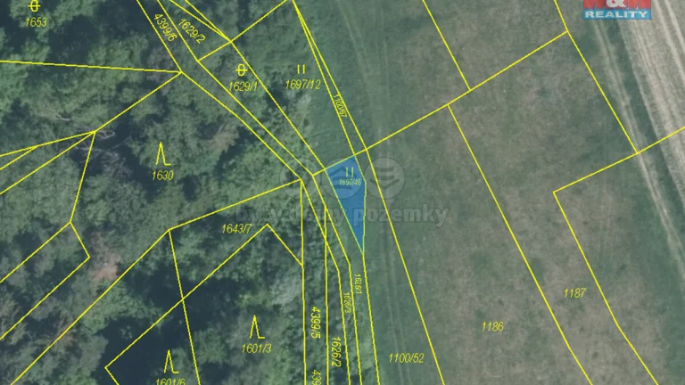 Prodej louky, 6102 m², Vysoké Pole