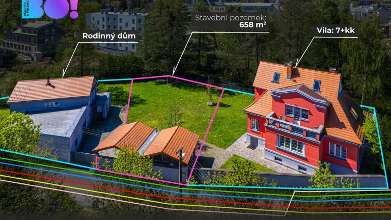 Prodej dvou rodinných vil + stavebního pozemku, Frýdlant nad