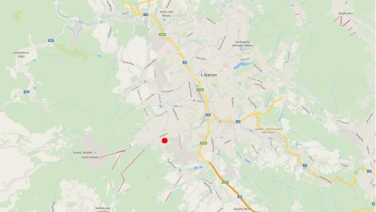 Liberec, Hanychov - 655 m2 pozemek/st. parcela