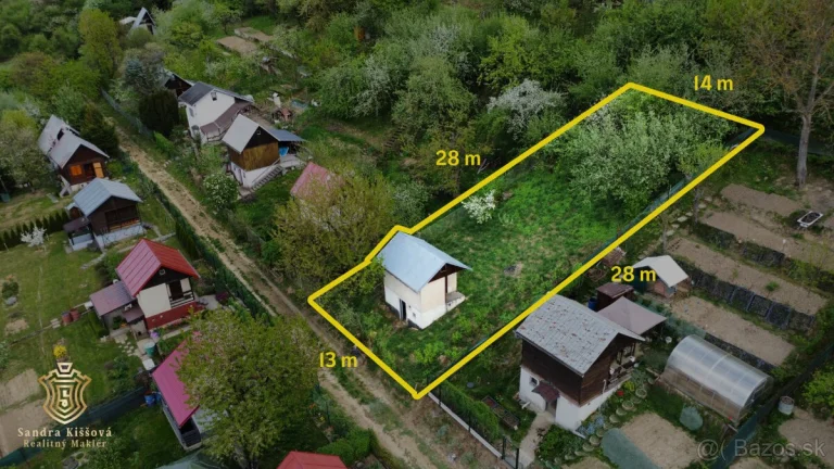 ZÁHRADKA S CHATOU, POVAŽSKÁ BYSTRICA, NA PREDAJ