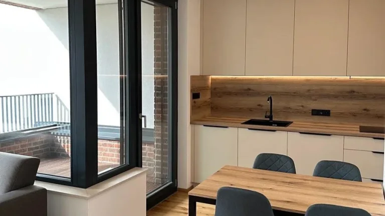 Pronájem luxusního bytu 2+kk, 64 m s lodžií Praha 4, Nusle,