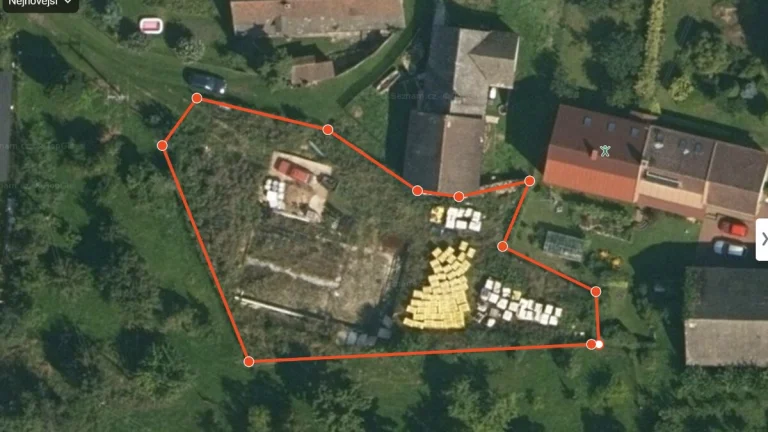 Prodej stavebního pozemku v obci Říkov, cca 1100 m2