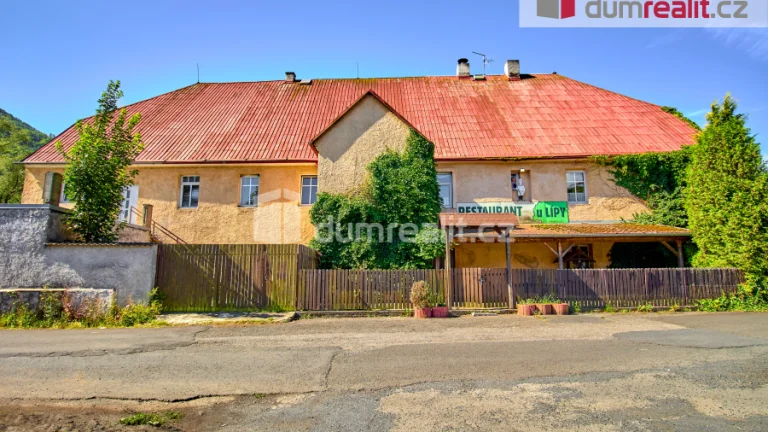 Prodej domu s restaurací nedaleko Ostrova u Karlových Varů