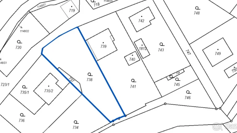 Prodej pozemku - zahrady 908 m2