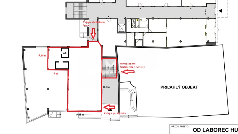ZNÍŽENÁ CENA - Na prenájom - Lukratívny priestor v centre me