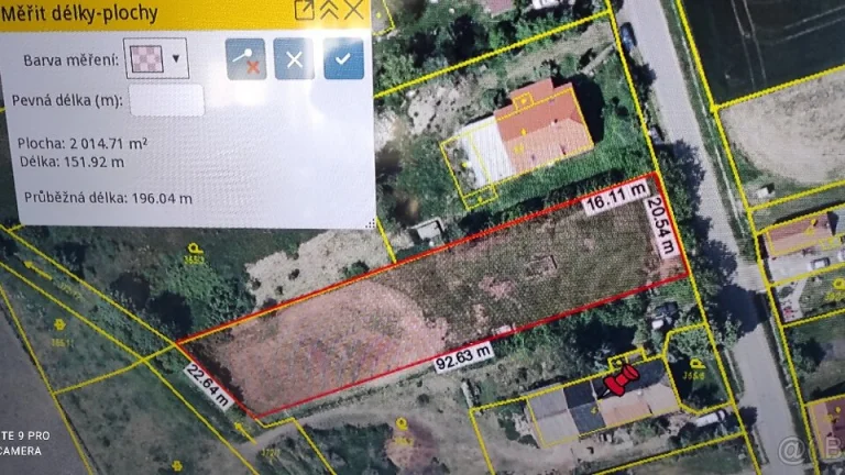 Prodej pozemku 2000m2