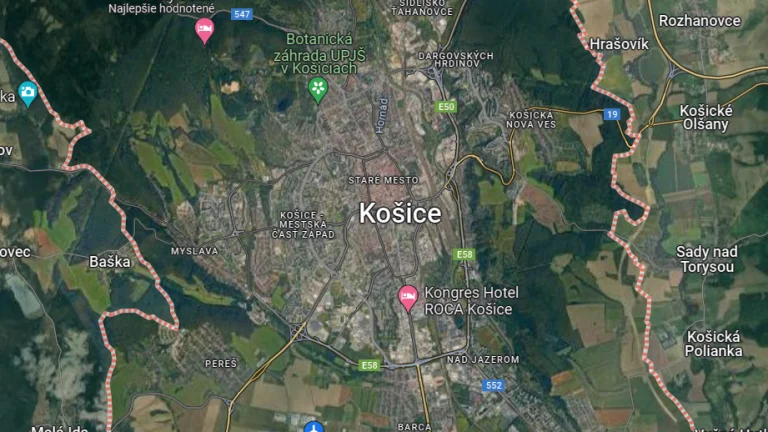 Stavebné pozemky v Košiciach