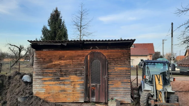 Stavební/zahradní bouda za odvoz