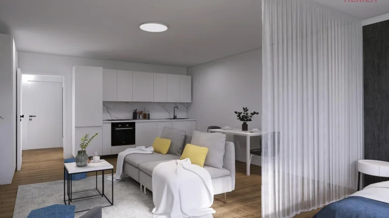 Exkluzivní pronájem zařízeného bytu 1+kk (27 m2) Na Bělidle,