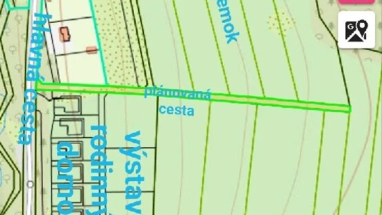 Pozemok Kotrčiná Lúčka 3906m2