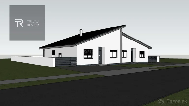 MOŽNOSŤ VIDIEŤ - Novostavba 4-izbového RD obec Červeník, ok