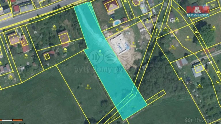 Prodej pozemku k bydlení, 2964 m², Brantice