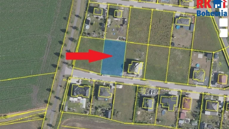 Prodej stavebního pozemku, 1000 m2, Charvatce