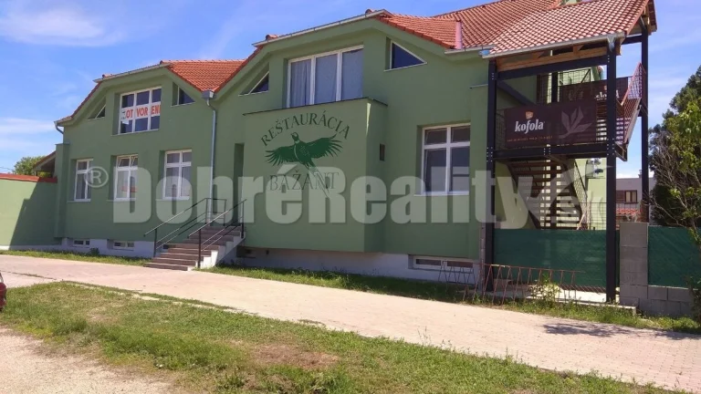 Lukratívny objekt s Reštauráciou a barom