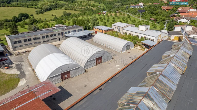 Pronájem obloukové haly, 540m2, Hrobice