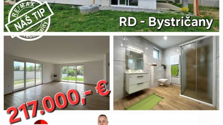 Bungalov - novostavba - Bystričany