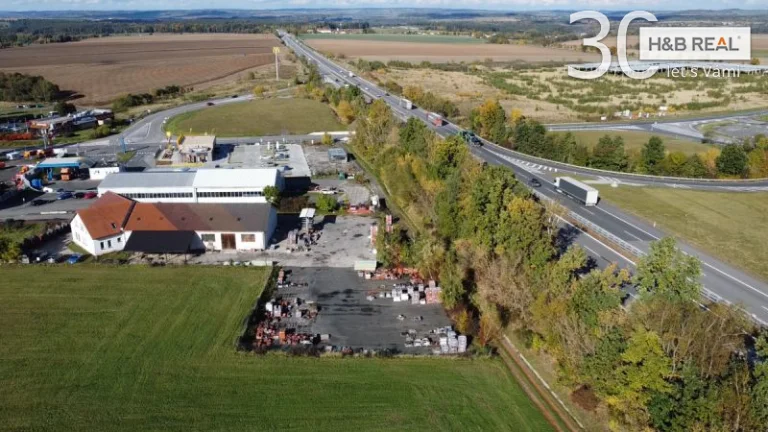 Skladový a prodejní areál okres Benešov